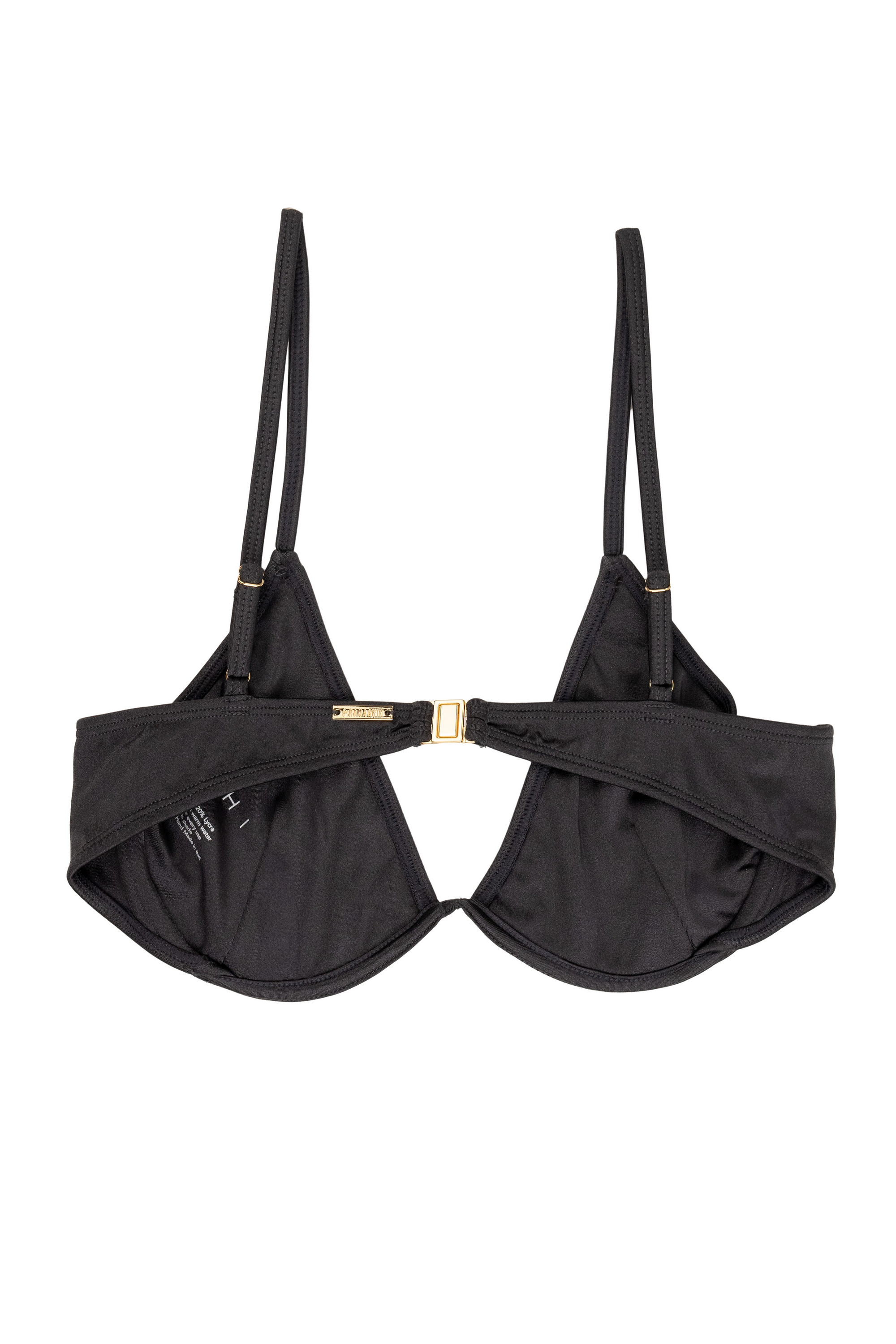 Buku Underwire Bra Cup Bikini Top - Slate