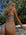 COYOTE ROUCHED THONG BOTTOM - PEACOCK WILD